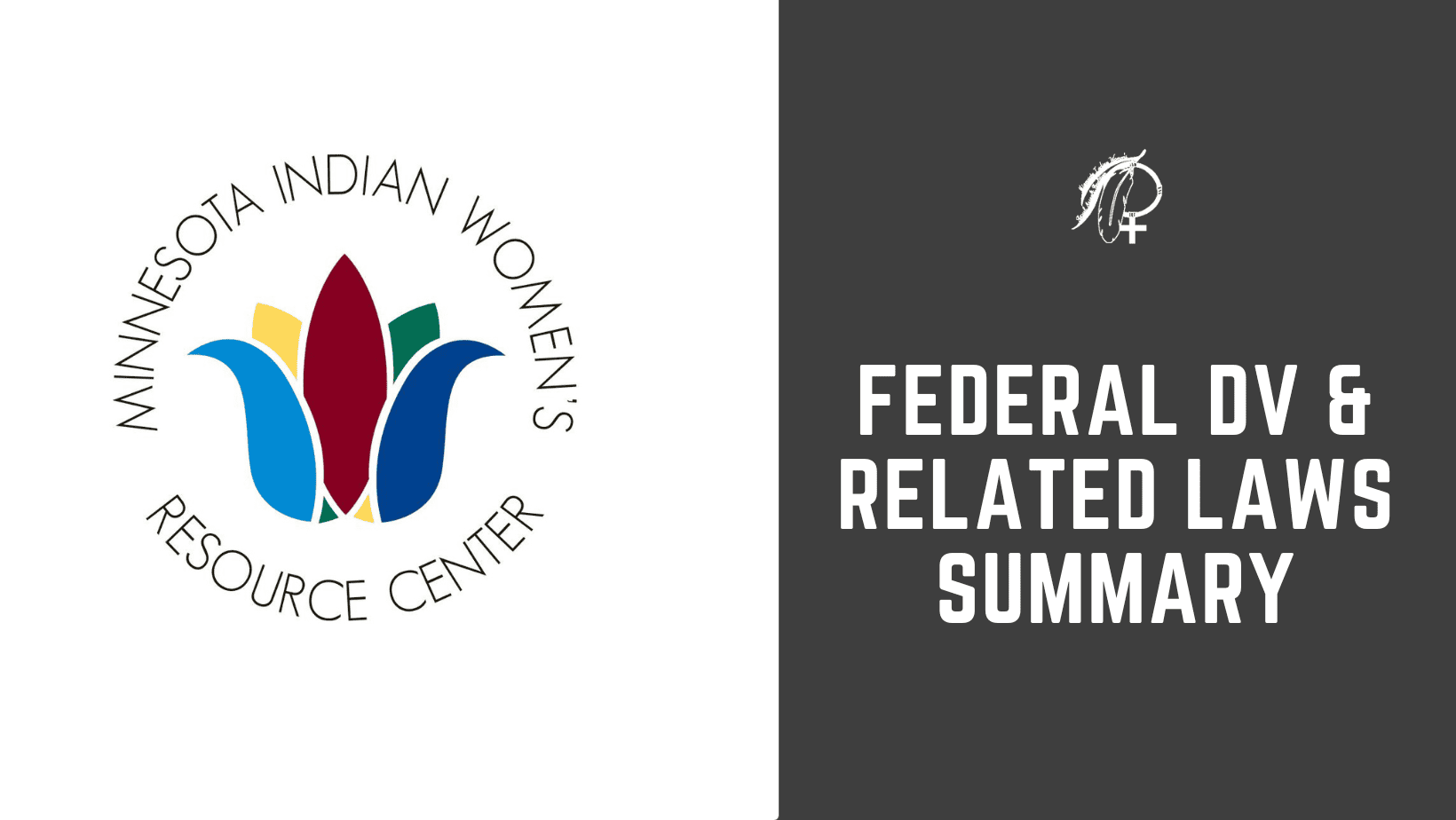 Federal DV & Related Laws Summary