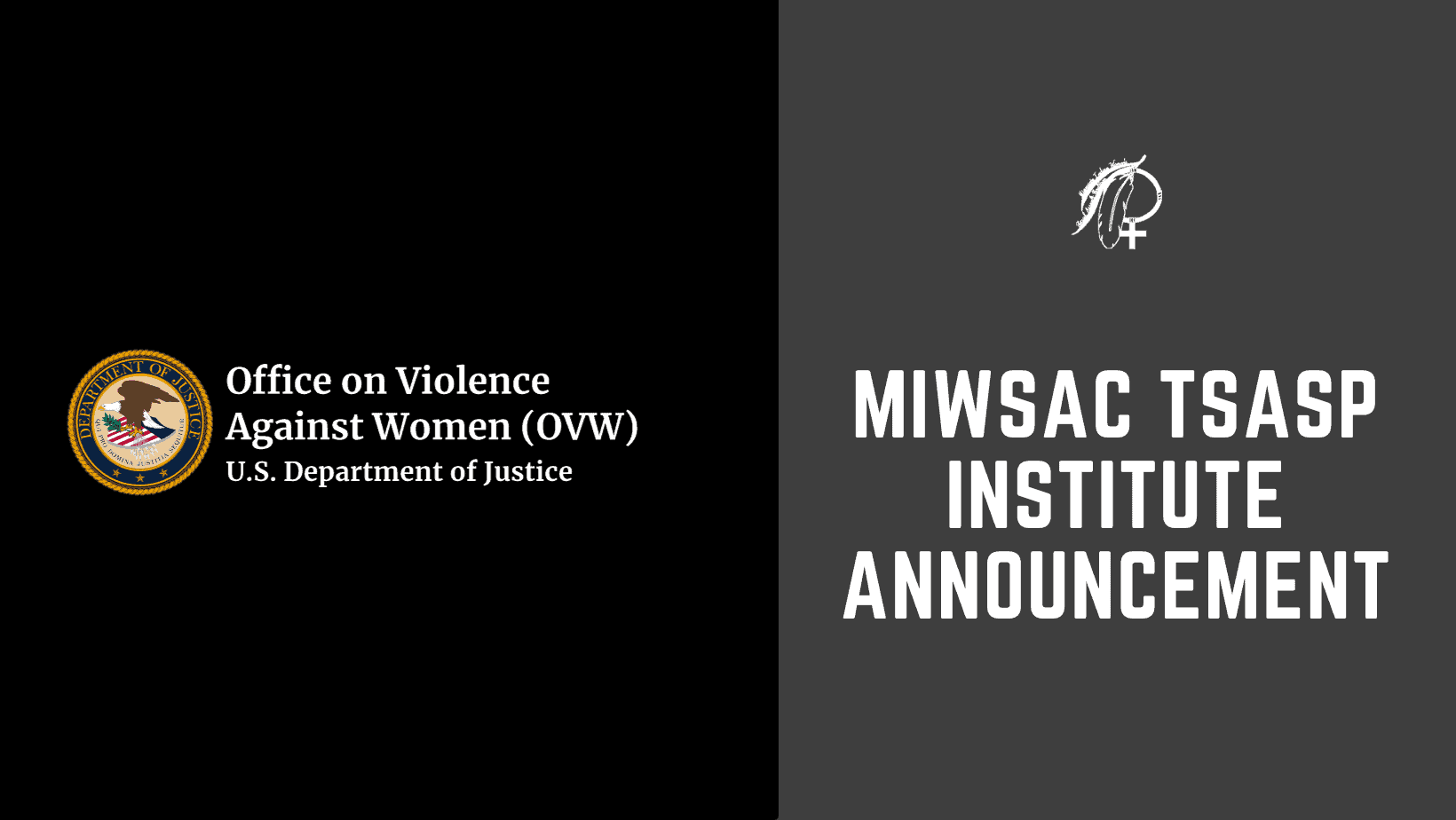 MIWSAC TSASP Institute Announcement