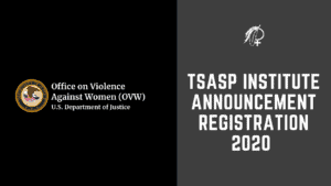 TSASP Institute Announcement Registration 2020