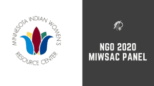 NGO 2020 MIWSAC Panel