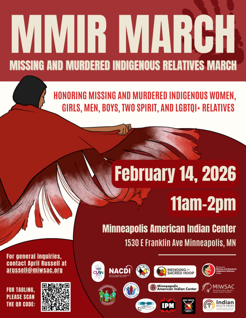 Announcing the 2026 Missing & Murdered Indigenous Relatives March ...