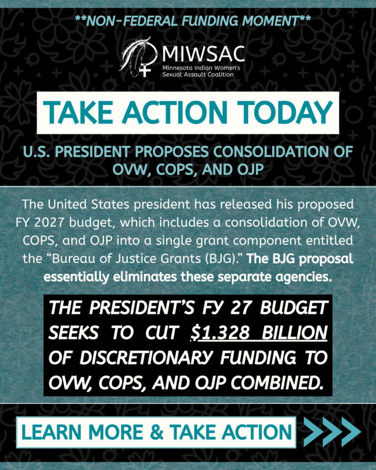 Take Action - OVW Consolidation Proposal